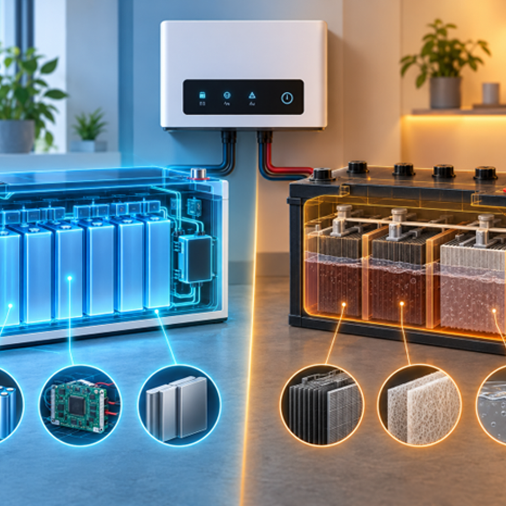 Lithium vs Lead Acid Batteries for Inverters Which Should You Choose